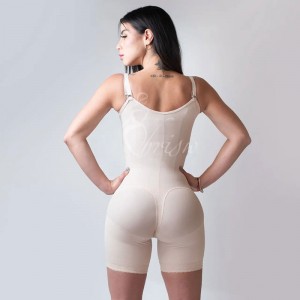Ehrisw Fajas Colombianas Shapewear for Women Tummy Control Post Surgery Compression Garment with Zipper Crotch