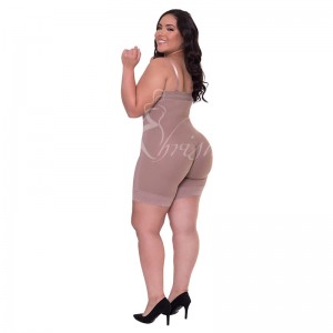 Ehrisw Tummy Control Shapewear Fajas Colombianas Side Zipper Body Shaper Plus Size Postpartum Body suit With Butt Lift