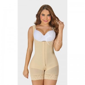 Ehrisw Fajas Colombianas Shapewear for Women Tummy Control Butt Lifter with Zipper Crotch Postpartum Body Shaper