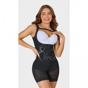 Ehrisw Fajas Colombianas Shapewear for Women Tummy Control Butt Lifter with Zipper Crotch Postpartum Body Shaper