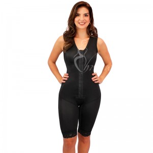 Ehrisw Strong Shaping Full Body Shaper Fajas Colombianas Waist Shaper Bodice Bodysuit with 3 Hooks Push Up Butt Shaping Bodysuit