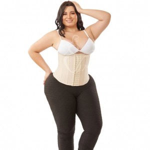 Ehrisw Waist Trainer for Women Tummy Control Zipper Underbust Corset Cincher Hourglass Body Shaper