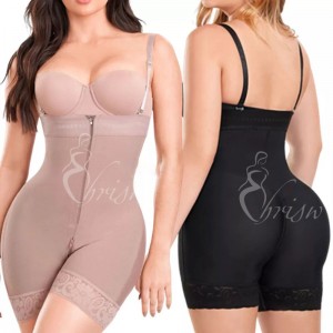 Ehrisw Fajas Colombianas Shapewear for Women Tummy Control Butt Lifter Faja Body Shaper With Open Crotch