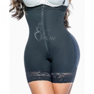 Ehrisw Fajas Colombianas Shapewear for Women Tummy Control Plus Size Postpartum Body Shaper Butt Lifting Bodysuit