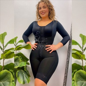 Ehrisw Shapewear for Women Tummy Control Compression Bodysuit Waist Trainer Fajas Colombianas Full Body Shaper Jumpsuit
