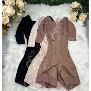Ehrisw Shapewear for Women Tummy Control Fajas Colombianas Waist Trainer Bodysuits Butt Lifter Upper Arm Compression Shaper
