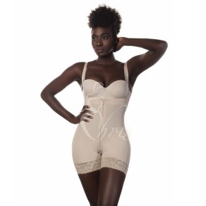 Ehrisw Fajas Colombianas Shapewear for Women Tummy Control Plus Size Postpartum Body Shaper Butt Lifting Bodysuit