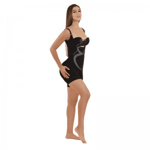Ehrisw Fajas Colombianas Shapewear for Women Tummy Control Body Shaper Butt Lifter Thigh Slimmer with Zipper Crotch