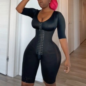 Full Body Shaper Long Sleeve Women High Compression Shapewear Tummy Control Cincher Postpartum Underwear Fajas Colombianas Skims