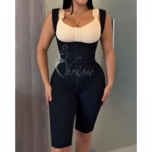 Ehrisw Shapewear Bodysuit for Women Tummy Control Fajas Colombianas Waist Trainer Butt Lifter Thigh Slimmer Full Body Shaper
