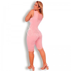 Ehrisw Strong Shaping Full Body Shaper Fajas Colombianas Waist Shaper Bodice Bodysuit with 3 Hooks Push Up Butt Shaping Bodysuit