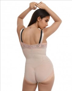 Ehrisw Shapewear Bodysuit Tummy Control for Women Zip-Up Body Shaper shapewear tummy control high-elasticity fabric soft body shaping including the lower abdomen smooth silhouette wedding party
