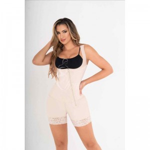 Ehrisw Shapewear for Women Tummy Control Faja Body Shaper Butt Lifting High Waisted Shorts Thigh Slimmer Bodysuit